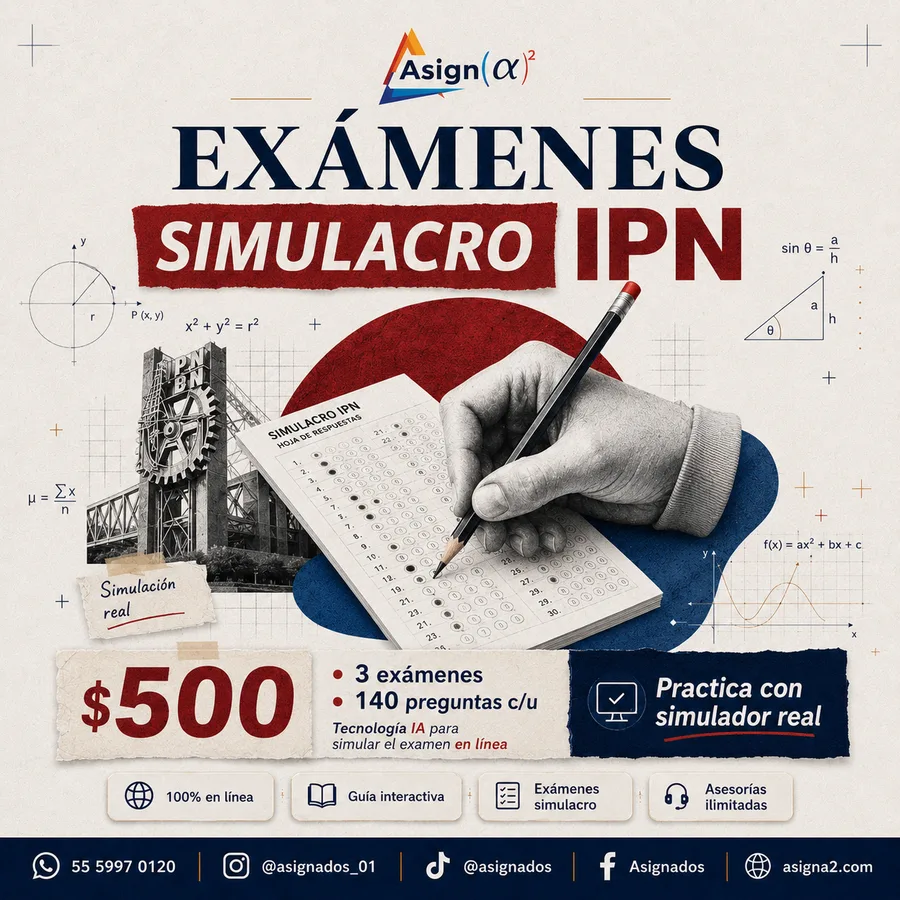 Exámenes Simulacro IPN